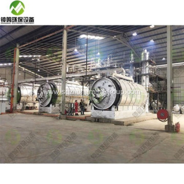 Converting Waste Engine Oil to Diesel Plant